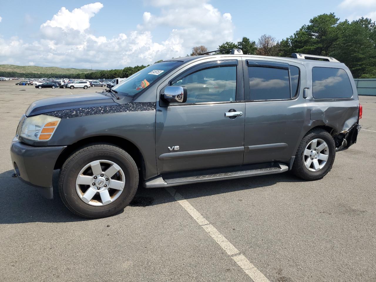 2005 Nissan Armada at NY Brookhaven Copart lot 61459153