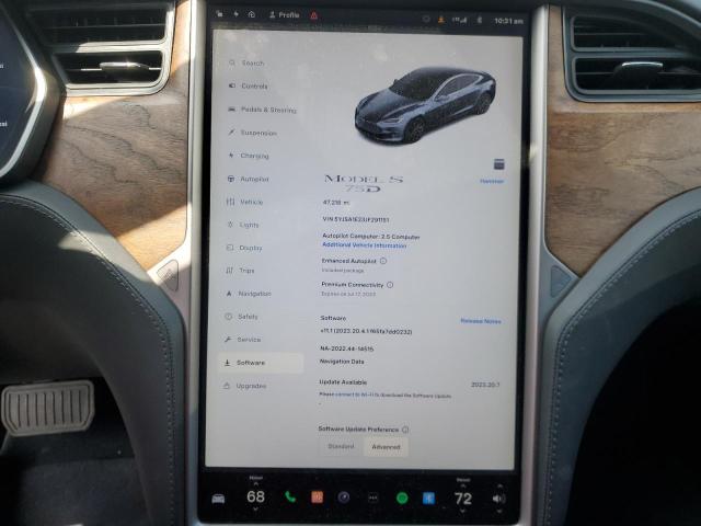 5YJSA1E23JF291151 Tesla MODEL S