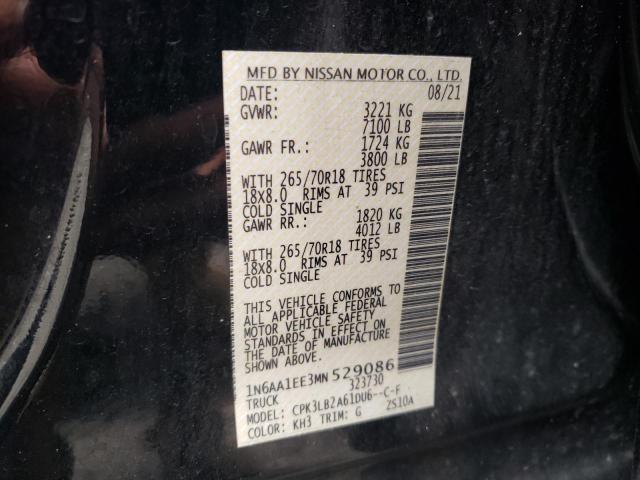 2021 NISSAN TITAN S - 1N6AA1EE3MN529086