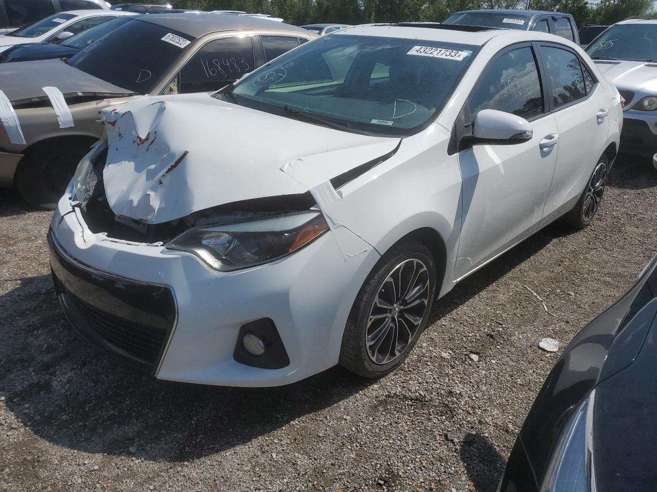 5YFBURHE3GP524132 TOYOTA COROLLA 2016