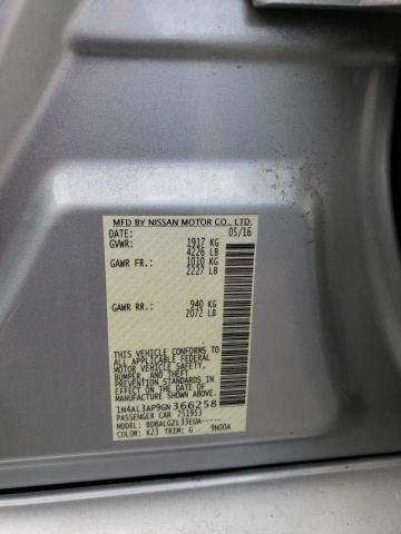 1N4AL3AP9GN366258 Nissan ALTIMA 2.5