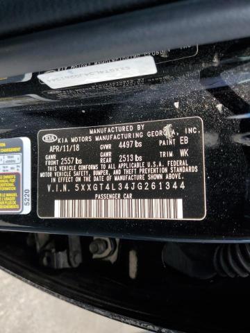 5XXGT4L34JG261344 KIA Optima Lx