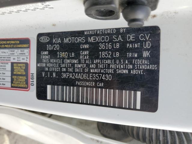 3KPA24AD6LE357430 Kia Rio LX 12