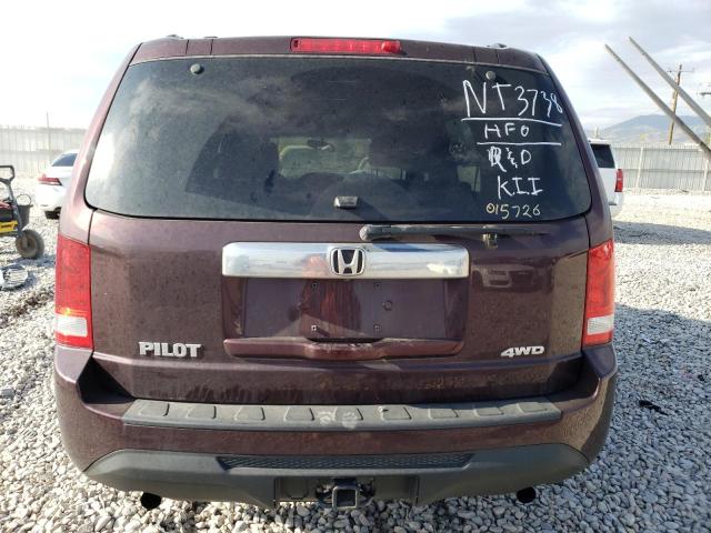 5FNYF4H28FB015726 Honda PILOT LX