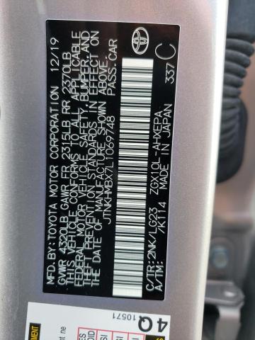 JTNKHMBX7L1069748 Toyota C-HR XLE