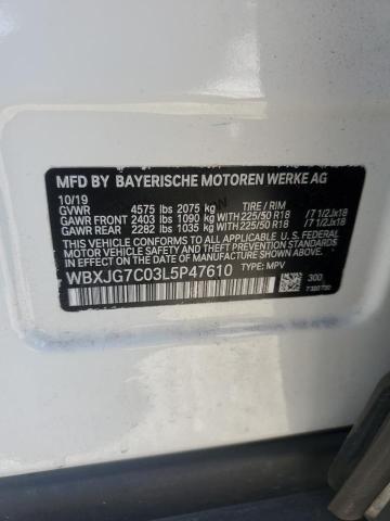 WBXJG7C03L5P47610 BMW X1 Sdrive28i