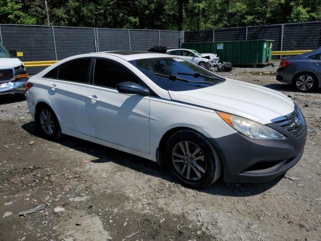 VIN: 5NPEC4AC4DH523270 Auction: COPART Lot: 59541043 Location: DC - WASHINGTON DC 5NPEC4AC4DH523270 HYUNDAI SONATA 2013 WHITE Photo 4