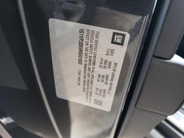 2017 CHEVROLET CORVETTE Z - 1G1YP2D69H5601603