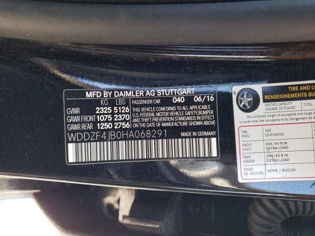 WDDZF4JB0HA068291 Mercedes-Benz E 300