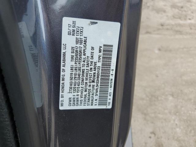 5FNRL5H33HB024123 2017 HONDA ODYSSEY - Image 13