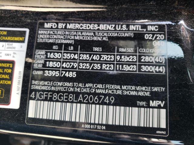 2020 MERCEDES-BENZ GLS 580 4M - 4JGFF8GE8LA206749
