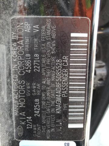 KNAGM4AD8F5085528 KIA OPTIMA HYBRID