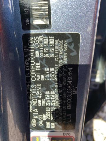 2021 KIA NIRO TOURI - KNDCC3LC3M5480894
