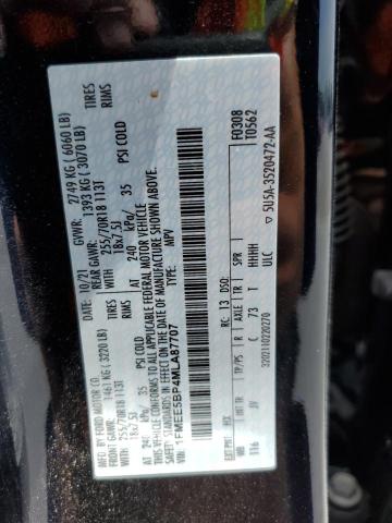 1FMEE5BP4MLA87707 Ford Bronco Base