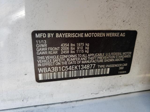WBA3B1C54EK134877 BMW 320 I