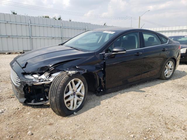 FORD FUSION SE 2016 black sedan 4d gas 3FA6P0H74GR208650 photo #1