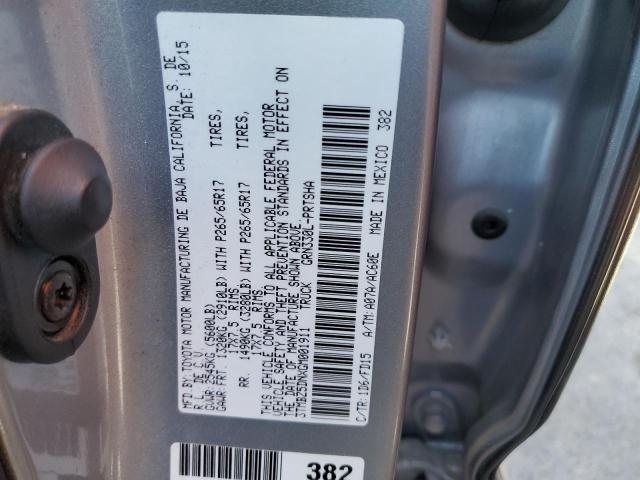 3TMBZ5DNXGM001911 Toyota Tacoma Double Cab
