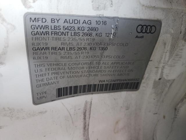 VIN WA1C2AFP5HA069932 2017 Audi Q5, Premium no.13