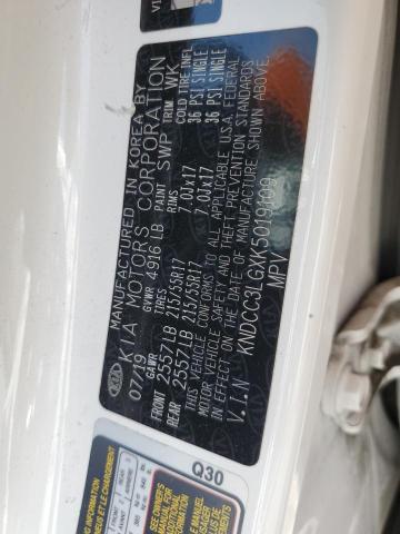 KNDCC3LGXK5019109 KIA NIRO EX