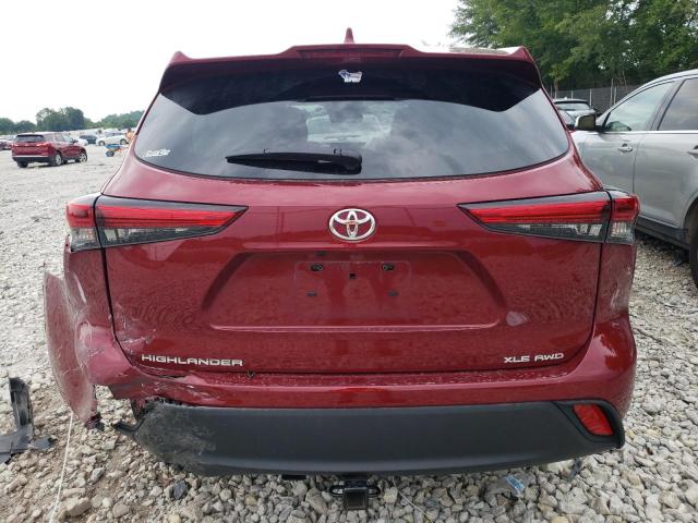 VIN 5TDHZRBH5LS023520 2020 Toyota Highlander, Xle no.6