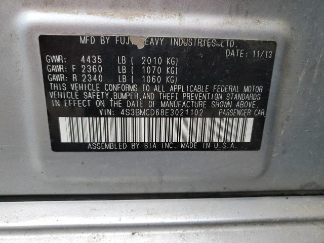 4S3BMCD68E3021102 Subaru Legacy 2.5i Premium