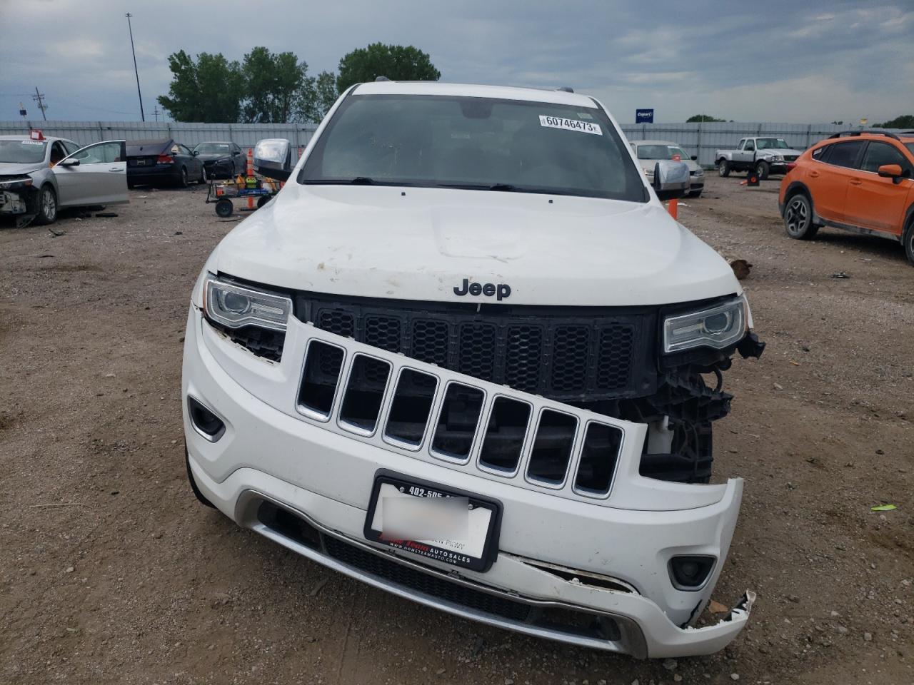 1C4RJFCG6FC136074 2015 Jeep Grand Cherokee Overland