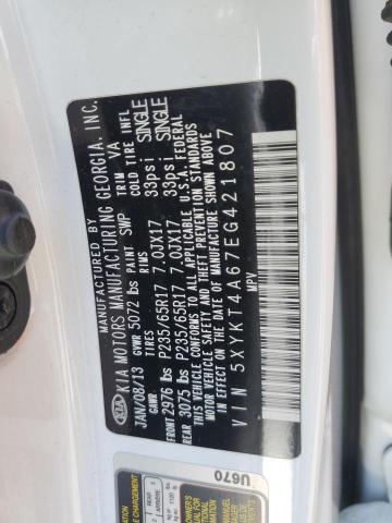 5XYKT4A67EG421807 KIA SORENTO LX