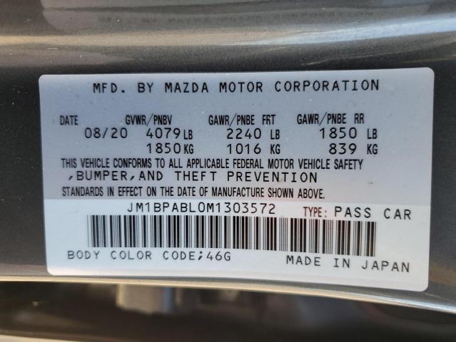 JM1BPABL0M1303572 Mazda 3 SELECT 12