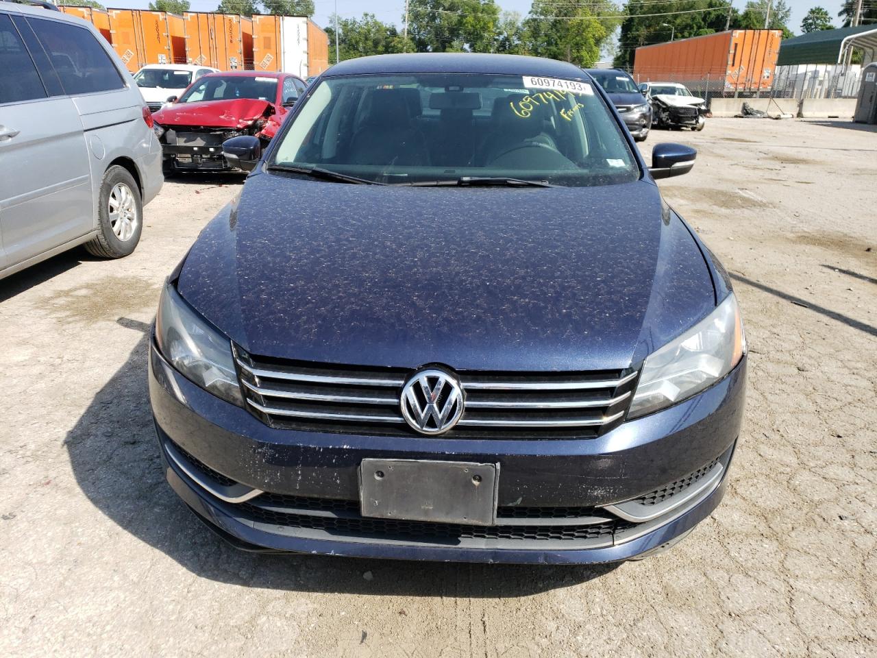 2014 Volkswagen Passat S vin: 1VWAT7A32EC076772