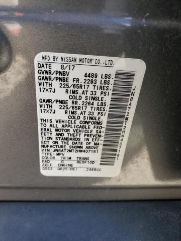 JN8AT2MT2HW407181 Nissan ROGUE S