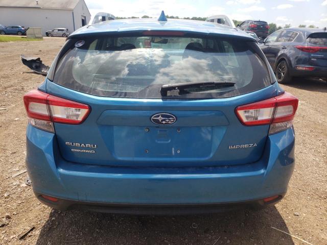VIN: 4S3GTAB65J3748756 Auction: COPART Lot: 58850813 Location: OH - CLEVELAND WEST 4S3GTAB65J3748756 SUBARU IMPREZA 2018 BLUE Photo 6