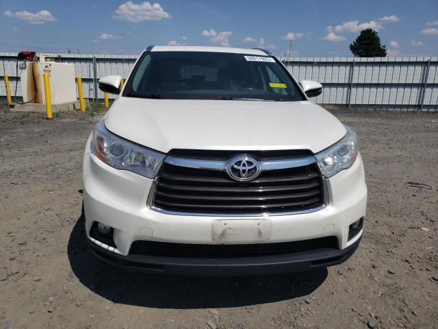 VIN 5TDJKRFH8ES024986 2014 Toyota Highlander, Xle no.5