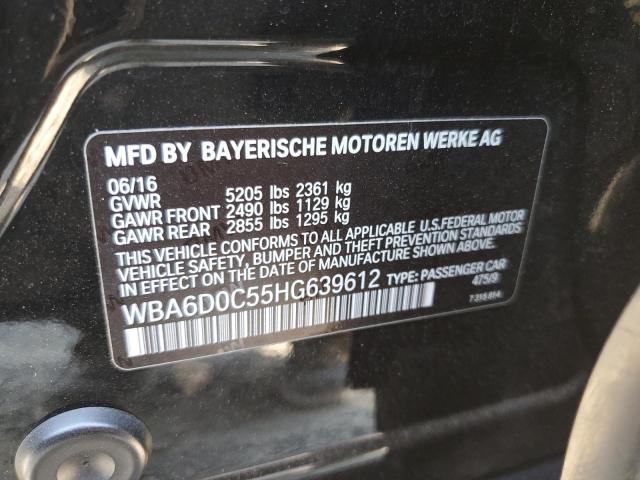 VIN WBA6D0C55HG639612 2017 BMW 6 Series, 640 I Gran... no.13