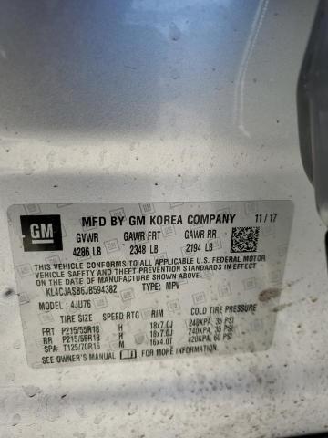 KL4CJASB6JB594382 Buick Encore Preferred