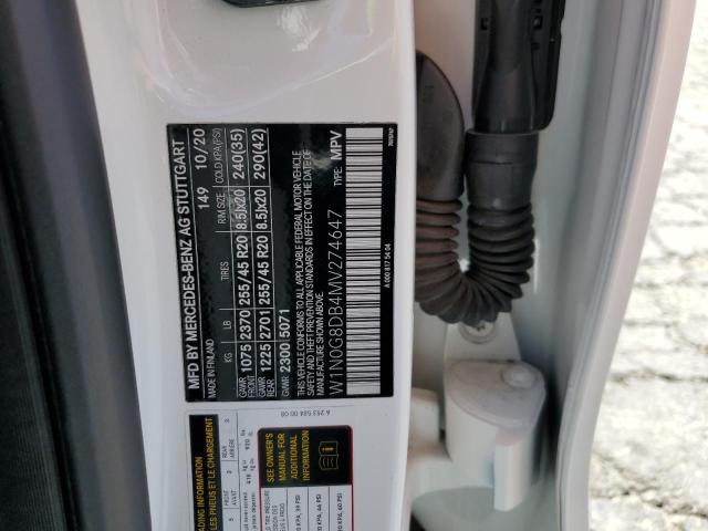 W1N0G8DB4MV274647 Mercedes-Benz GLC 300