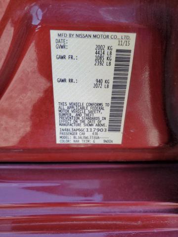 1N4BL3AP6GC117903 Nissan Altima 3.5sl