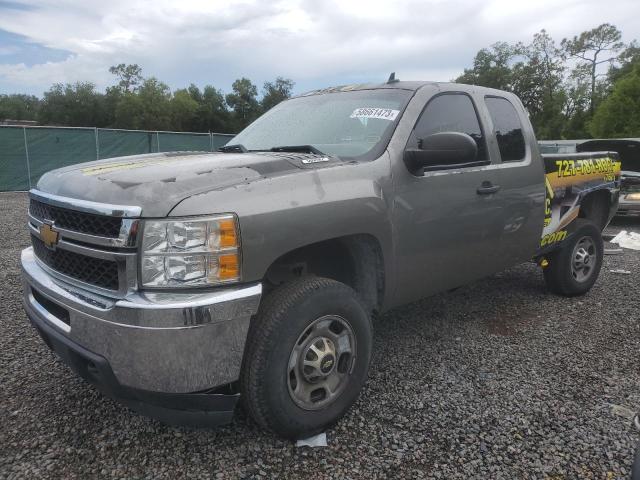 2013 Chevrolet Silverado K2500 Heavy Duty grey pickup flexible 1GC2KVCG6DZ299407 photo #1