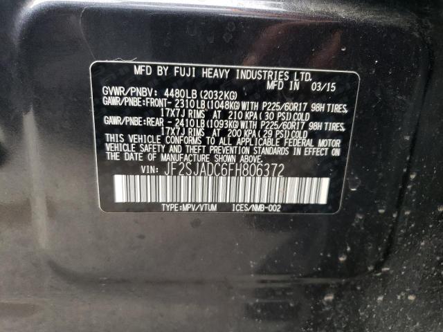 JF2SJADC6FH806372 Subaru Forester 2.5i Premium