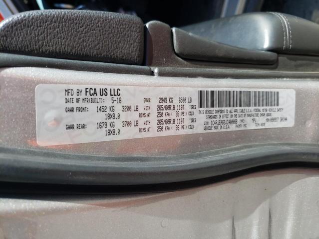 1C4RJEAG9JC400068 Jeep Grand Cherokee Laredo
