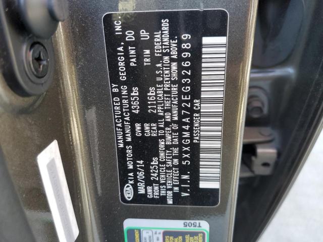 5XXGM4A72EG326989 KIA Optima Lx