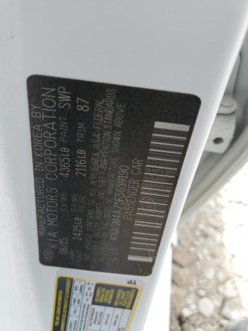 KNAGM4A75F5659190 KIA Optima Lx