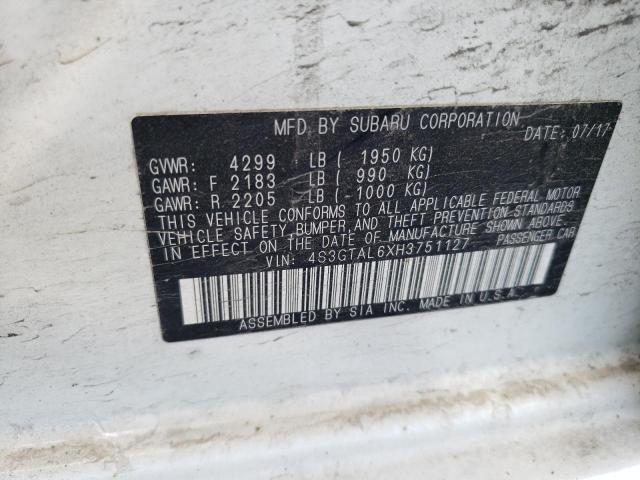 4S3GTAL6XH3751127 Subaru Impreza Sport