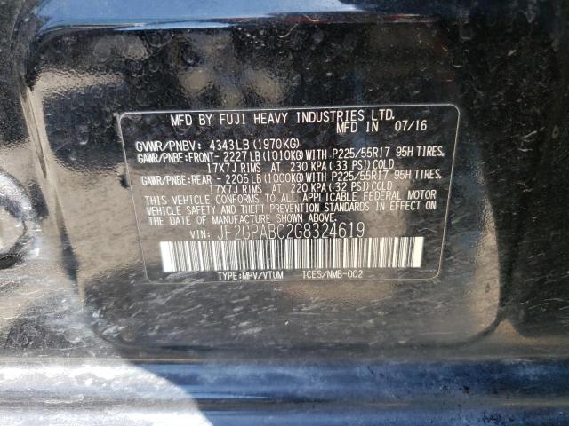 JF2GPABC2G8324619 Subaru Crosstrek Premium