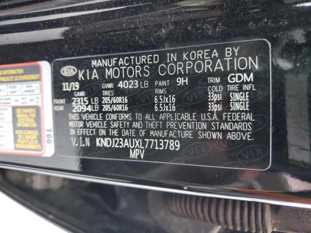 KNDJ23AUXL7713789 | 2020 KIA SOUL LX