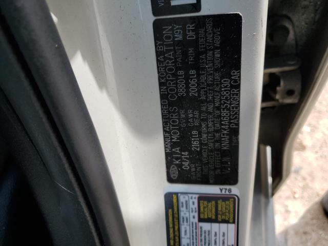 KNAFK4A68F5258130 KIA FORTE LX
