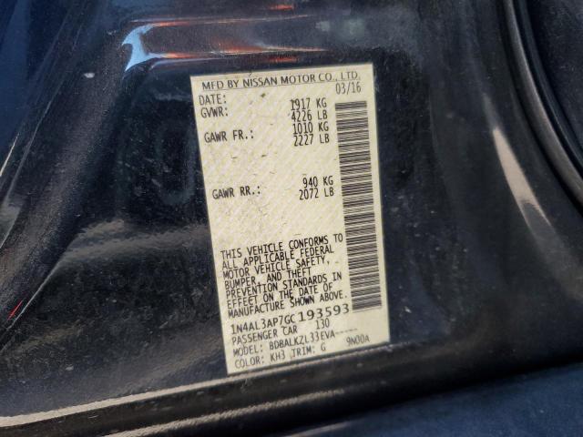 1N4AL3AP7GC193593 Nissan ALTIMA 2.5