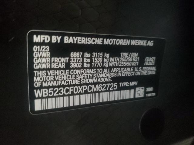 2023 BMW IX XDRIVE5 WB523CF0XPCM62725