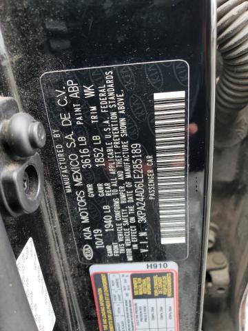 3KPA24AD6LE285189 KIA RIO LX