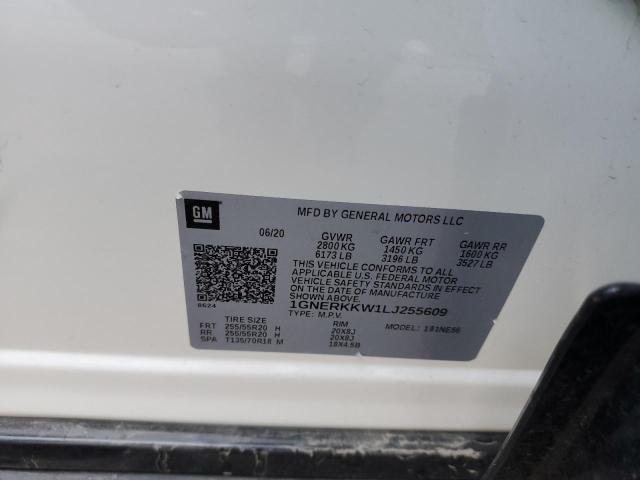 1GNERKKW1LJ255609 Chevrolet Traverse P 10