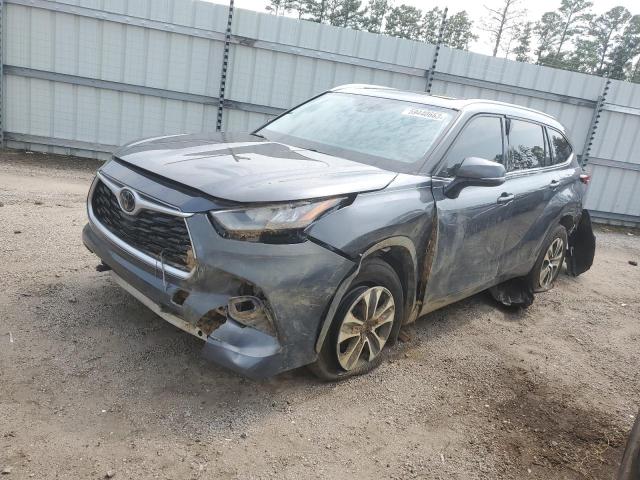 VIN 5TDGZRAH1LS005691 2020 Toyota Highlander, Xle no.1